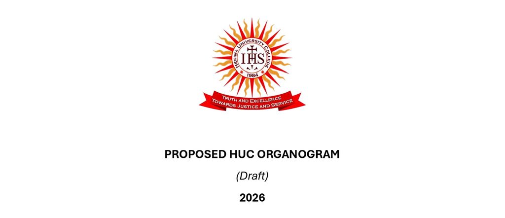 Proposed HUC Organogram1